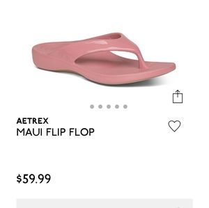 Aetrex Maui flip flop 9